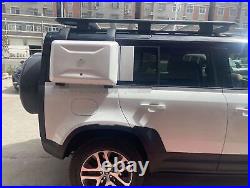 1PC Exterior Side Gear Box Fits For Defender 2020+ Tool Carrier Box White 90 110