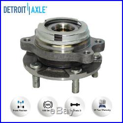 3.5L Front & Rear Wheel Bearing Hub for 07 08 2009 2010 2011 2012 Nissan Altima