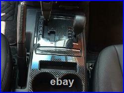 ABS Inner Gear Shift Box Panel Cover 2PCS For Mitsubishi Pajero Montero 07-2020