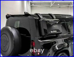 Black Exterior Side Mounted Gear Box Carrier Fits For Defender 2020 2021 2022 23