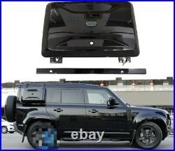 Black Exterior Side Mounted Gear Box Carrier Fits For Defender 2020-2024