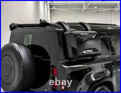 Black Exterior Side Mounted Gear Box Carrier Fits For Defender 2020-2024