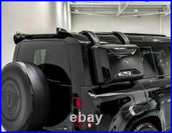 Black Exterior Side Mounted Gear Carrier BOX Fits for LR Defender 2020 2021 2022