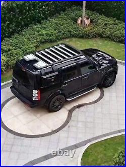Black Exterior Side Mounted Gear Carrier Box Fits LR Discovery 3 LR3 2003-2009