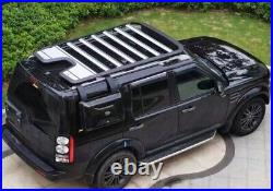 Black Exterior Side Mounted Gear Carrier Box Fits LR Discovery 3 LR3 2003-2009