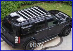 Black Exterior Side Mounted Gear Carrier Box Fits LR Discovery 4 LR4 2010-2016