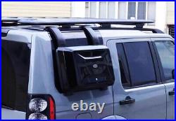 Black Exterior Side Mounted Gear Carrier Box Fits LR Discovery 4 LR4 2010-2016