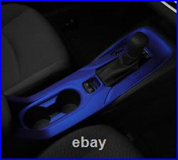 Blue Inner Gear Box Shift Panel Decoration Trim Fit For 2019-2021 Toyota Corolla