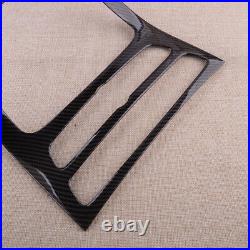 Carbon Fiber Style Console Gear Shift Box Panel Trim Cover Fits For Benz W213