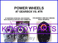 DYNATRAX ALSO FITS Power Wheels (1X) 17T #7R Gearbox SILVERADO JEEPS SMALL AXLE