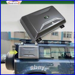 Eiger Grey Exterior Side Mounted Gear Carrier Box Fits for Defender 2020-2023