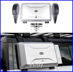 Exterior Side Gear Box Fits For Defender 2020-2024 Tool Carrier Box White 2D 4D