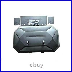 Exterior Side Gear Box Fits For Wrangler JL 4D 2018+ Tool Carrier Box Black Alu