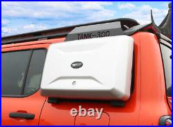 Exterior Side Mounted Gear Box Carrier Fits For GWM TANK 300 2023 Silver