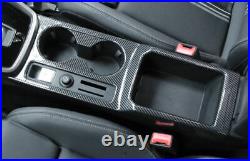 Fit For Audi A3 2022 2023 ABS Carbon Fiber Middle Console Gear Shift Panel Trim