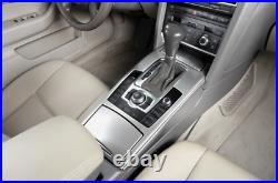 Fit For Audi A6 2005-2011 Silver Titanium Middle Console Gear Shift Panel Trim