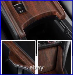 Fit For Honda Accord 2018-2019 Peach Wood Grain Gear Shift Box Panel Cover Trim