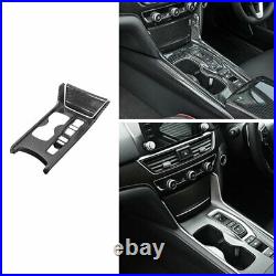 Fit For Honda Accord 2018-2020 Middle Console Gear Box Panel Trim Carbon Fiber