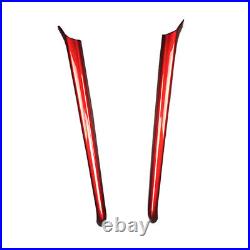 Fit For Mazda CX-5 2017-2021 Bright Red Console Gear Shift Both Side Trim Cover