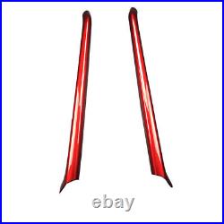 Fit For Mazda CX-5 2017-2021 Bright Red Console Gear Shift Both Side Trim Cover