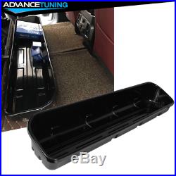 Fits 15-18 Ford F150 4DR Underseat Storage Box Black