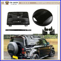 Fits For Defender 2020-2022 Spare Cover Side Mounted Gear Box Carrier Mudguard