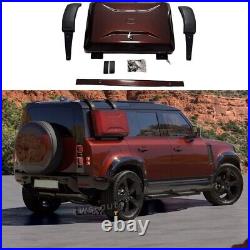 Fits For Land Rover Defender 90 2021-2025 Red Exterior Side Mounted Gear Box