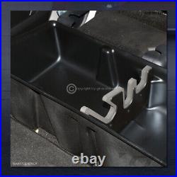 For 1999-2016 F250/F350 Superduty Crew Black Gearbox Underseat Storage Cargo Box