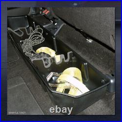 For 1999-2016 F250/F350 Superduty Crew Black Gearbox Underseat Storage Cargo Box