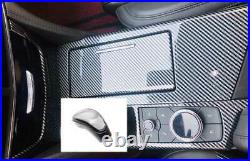 For Cadillac CT6 2020 Carbon Fiber Inner Gear Box Shift Panel Decoration Cover