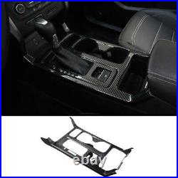 For Ford Escape Kuga Carbon Fiber Look Inner Gear Box Shift Panel Cover Trim M