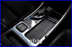 For Hyundai Sonata 2011-2014 Gear Box Shift & Cup Holder Panel Real Carbon Fiber