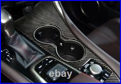 For Lexus RX300 450h 2016-2019 Carbon Fiber Interior Gear Shift Box Panel Trim