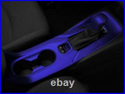 For Toyota Corolla 2019-2021 Blue Gear Box Shift & Cup Holder Panel Cover Trim