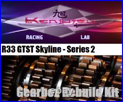 Gearbox Rebuild Kit Bearings + Synchro Rings fits R33 GTS-T Skyline RB25DET S2