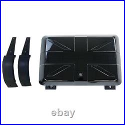 Glossy Black Exterior Side Mounted Gear Box Carrier Fit For Defender 2020-2024