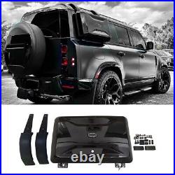 Glossy Black Exterior Side Mounted Gear Box Carrier Fits For Defender 2020-2024