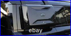 Glossy Black Exterior Side Mounted Gear Box Carrier Fits For Defender 2020-2024