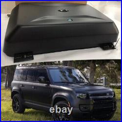 Matte Black Exterior Side Mounted Gear Box Carrier Fits Defender 110 2020-2024