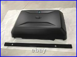 Matte Black Exterior Side Mounted Gear Box Carrier Fits Defender 110 2020-2024