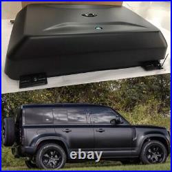 Matte Black Exterior Side Mounted Gear Box Carrier Fits Defender 110 2021-2025