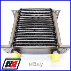 Mocal Oil Cooler 19 Row 115mm Matrix 1/2BSP Fittings Diff Gearbox Cooler Black