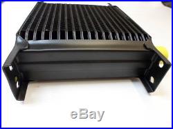 Mocal Oil Cooler 19 Row 115mm Matrix 1/2BSP Fittings Diff Gearbox Cooler Black