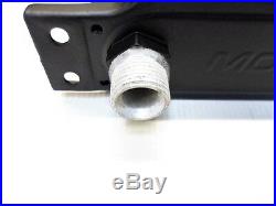 Mocal Oil Cooler 19 Row 115mm Matrix 1/2BSP Fittings Diff Gearbox Cooler Black