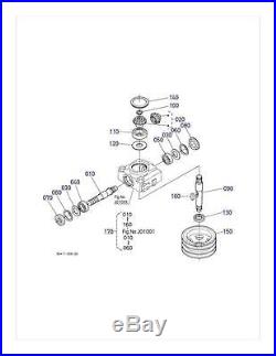 New OEM Kubota Gearbox K5410-71050 K5410-71054 Fits RCK48R-21G