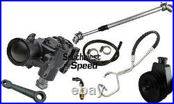 Power Steering Gear Box Kit, 201, Standard, Power Conversion, Ac, Fits 72-75 Jeep Cj