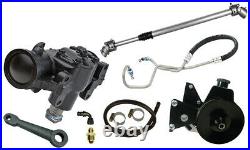 Power Steering Gear Box Kit, With 4/6 Cyl Bracket, 201, A/c, Fits 72-75 Jeep Cj