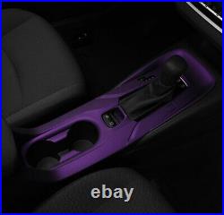 Purple Inner Gear Box Shift Panel Decoration Trim For 2019-2021 Toyota Corolla