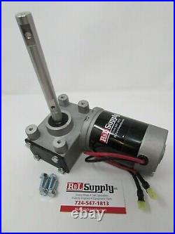 Salt Spreader Motor Gear Box fits SnowEx Trynex 575 1075 SP3000 SP6000 SP8000