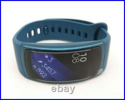 Samsung Gear Fit 2 Smart Watch SM-R360 Blue Large Bundle NEW UNUSED NO Box